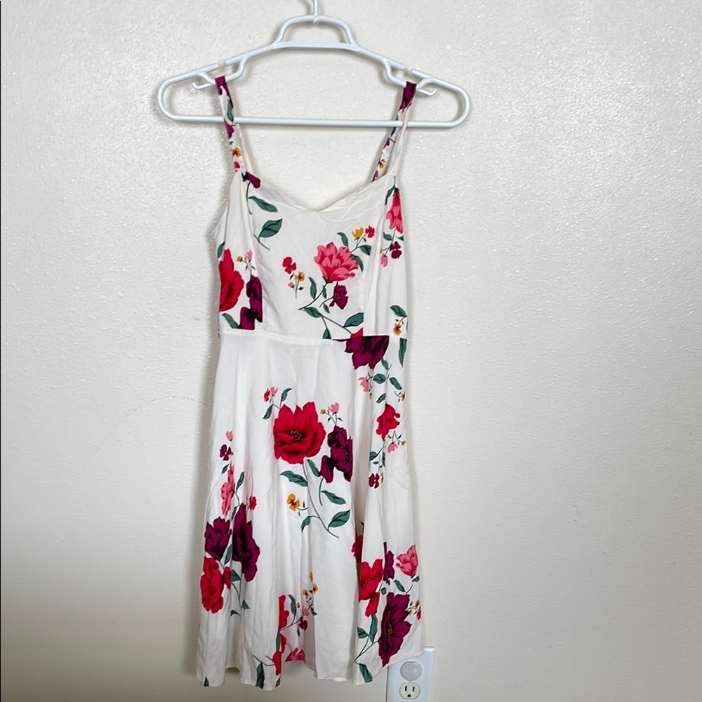 Floral Spaghetti Strap Dress